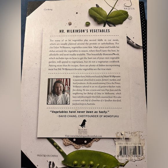 Mr Wilkinsons Vegetables Cookbook… Veggie love! Farm to Table! - Picture 4 of 7